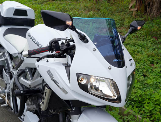 SUZUKI SV1000Sの改造(塗装)とメンテ